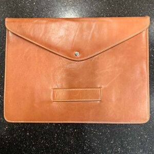 LEATHER Laptop/MacBook Case Envelope